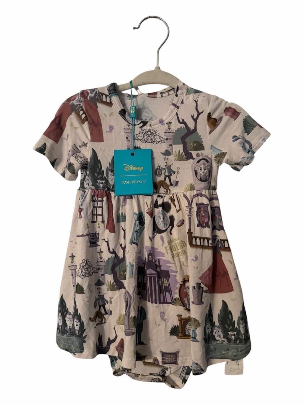 Posh Peanut Disney Haunted Mansion Bodysuit